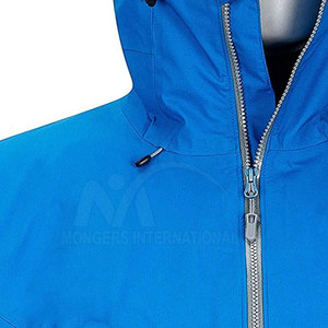 Veste coupe-vent à capuche décontractée pour homme, respirante, pour l'hiver, avec logo sur le devant, écologique et à séchage rapide, prix raisonnable - Product Image 6