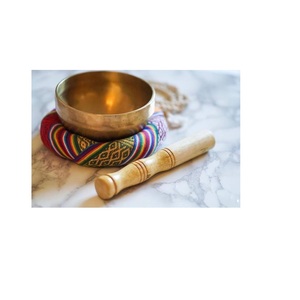 Cuencos de canto con temática brillante, calidad de exportación, latón para meditación, cuenco de cocina, tazón de canto tibetano de múltiples formas - Product Image 1