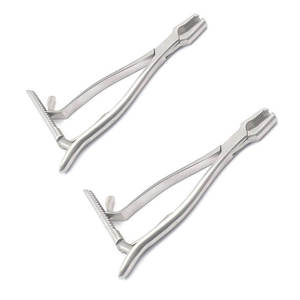 คีมหนีบกระดูกสแตนเลสแบบพรีเมี่ยมเครื่องมือผ่าตัดผลิตตามสั่งเครื่องมือเกี่ยวกับศัลยกรรมกระดูกคุณภาพสูง - Product Image 2