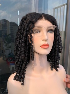 Nuevo estilo Vietnam Bouncy Curl Paquete de cabello humano Pixie Curly Weave Virgin Fumi Hair Pissy Curls Hair Double Drawn Bundle - Product Image 5