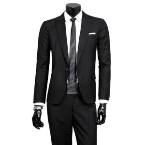 Costume 3 pièces sur mesure pour homme avec fermeture éclair, costumes personnalisables par le fabricant - Product Image 1