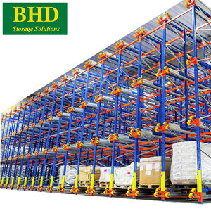 Heavy Duty Multi-Level Radio Shuttle <b>Racking</b> System High Density <b>Storage</b> Industrial Shelves Powder Coated ISO/CE Certified - Product Image 4