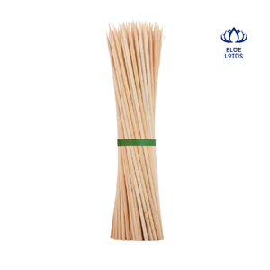 Natural Bamboo Skewer Food Grade Disposable Sticks for <b>BBQ</b> Party Catering and Restaurant Applications - Product Image 1