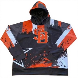 เสื้อฮู้ดดี้ผ้าฟลีซพิมพ์ลายคุณภาพสูง ทรงปกติ ออกแบบโลโก้ได้ตามต้องการ ผลิตจากผ้าฝ้าย 100% สำหรับผู้ชาย แบรนด์ Ako เหมาะสำหรับฤดูหนาว - Product Image 1