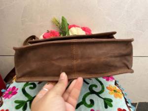 กระเป๋าสะพายข้างหนังวัวขนเฟอร์สำหรับผู้หญิงดีไซน์ใหม่กระเป๋าถือประดับตัวอักษรและพู่สำหรับช้อปปิ้ง - Product Image 6