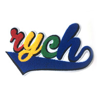 Patch de veste letterman moelleux personnalisé veste universitaire chenille