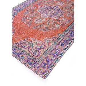 Alfombra de Lana Anudada a Mano de Gran Tamaño, Diseño de Medallón Rojo y Naranja, para Hogar y Sala de Estar, Alfombra Rectangular para Pasillo - Pae-2666 - Product Image 2