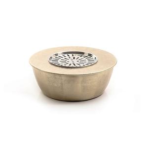 Chauffe-théière de qualité supérieure en or, forme ronde, taille personnalisée, pour hôtel et usage domestique - Product Image 1