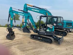 Mini pelleteuse hydraulique d'occasion en bon état avec chenilles disponibles pour une livraison rapide au prix de gros - Product Image 6