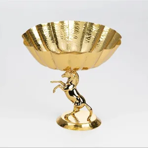 New Modern Design <b>Fancy</b> Metal Serving Bowl For Soup Salad Fruits <b>Chocolates</b> Serving Aluminum Bowl At Good Price - Product Image 1