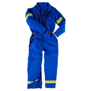 Fr Algodón/Nylon Hi-vis Overol Ropa de resistencia a las llamas Seguridad industrial A prueba de fuego Ropa de trabajo industrial Traje Ropa de soldadura - Product Image 1