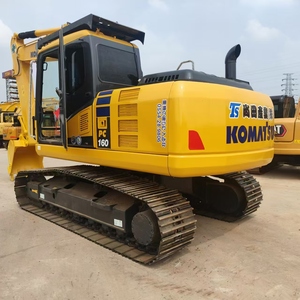 Gran oferta de excavadora sobre orugas Komatsu PC160 de segunda mano en Japón con motor y bomba de piezas de motor central - Product Image 6