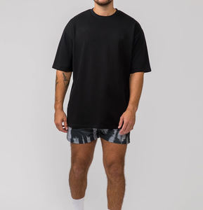 Short en maille personnalisé pour hommes, impression par sublimation, logo brodé, patchs d'étiquettes tissées, short de gymnastique athlétique, patchs avec logo personnalisé - Product Image 6