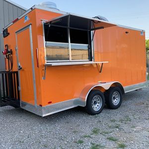 Remolque de Bar Móvil, Camión de Comida, Carritos de Comida Móviles, Camión de Helados, Carrito de Comida y Remolques de Comida Totalmente Equipados - Product Image 1