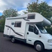 Caravane mobile Decatur 2008, toilettes, mini-camping-car, camping-car routier, van en aluminium et acier, 4-6 personnes, EURO 5, 2500 kg