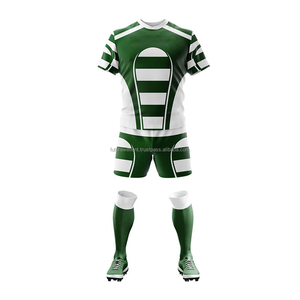 Conjunto de uniformes de rugby de diseño personalizado al por mayor, camisetas sublimadas de equipo, camisetas y pantalones cortos, camiseta de rugby de diseño personalizado - Product Image 5