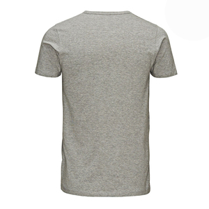 Best-seller 100% T-shirts pour hommes en coton biologique nouveauté luxe style surdimensionné broderie personnalisée tricoté nouvelle mode en vrac - Product Image 3