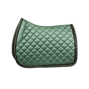 Selle de cheval occidentale personnalisée de haute qualité Power Hint, confortable, couleur unie, rembourrage en coton et polyester, polycoton - Product Image 1