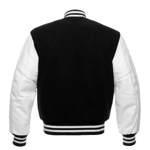 Chaquetas universitarias de lana personalizadas para béisbol, transpirables, chaqueta universitaria real personalizada para hombre, chaquetas vintage de algodón para hombre - Product Image 2