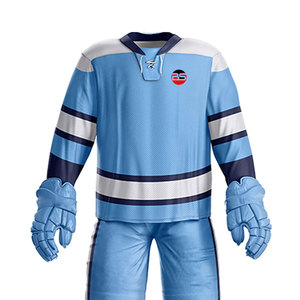 Uniforme de hockey sur glace personnalisable le plus populaire, grande taille, respirant, pour adulte, par Burhan Sports - Product Image 5