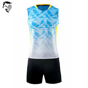 Uniformes sin mangas de estilo deportivo de voleibol para hombre personalizados profesionales al por mayor, conjunto de ropa de talla XXXS impresa - Product Image 4
