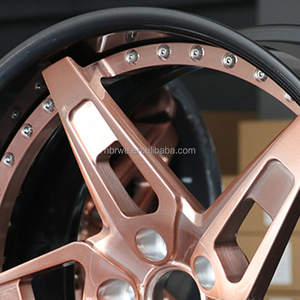 Cerchi Forgiati Simmetrici Personalizzati in Oro Rosa da 18, 19, <span class=keywords><strong>20</strong></span>, 21, 22 Pollici, Specifiche Personalizzate, per BMW, Audi, Mercedes-Benz - Product Image 3