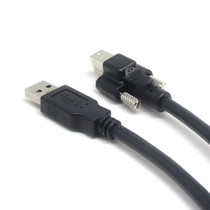 Adattatore USB3.0 personalizzato tipo <span class=keywords><strong>C</strong></span> maschio a USB3.0 <span class=keywords><strong>B</strong></span> maschio veloce 5A ricarica materiale in rame puro con serratura a doppia vite - Product Image 3