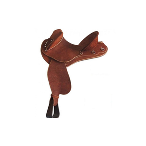 Selle Australienne Ridex – Cuir, Taille 16 à 18 Pouces, Pour Tous Chevaux