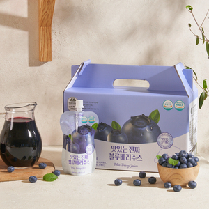 Jugo de Arándanos 100% Orgánico MARU, 100 ml x 20, Bolsa Natural de Corea con 2 Años de Duración - Product Image 5