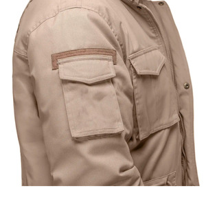 Mince imperméable toile Parka fermeture éclair Kalahari Parka hommes mode veste à capuche en gros vêtements populaires vêtements de plein air - Product Image 3