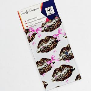 Custom Cherry Bow Lips <b>Magnetic</b> Eco-Friendly Acrylic Eyelash Palette <b>Tile</b> Board Lash Extensions Organizer Tweezers Holder - Product Image 4