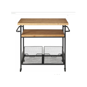 Carrito de metal de acero inoxidable para hotel, comedor, restaurante - Product Image 5