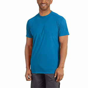 Camiseta de algodón unisex OEM de fábrica con impresión personalizada disponible cómoda Camiseta de cuello redondo para uso diario informal - Product Image 6