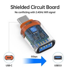 <span class=keywords><strong>USB</strong></span>-C/iOS <span class=keywords><strong>USB</strong></span> 3.0 Adapter nhanh 5gbps Cáp OTG cho iPhone 15/15 Pro Max <span class=keywords><strong>iPad</strong></span> Pro/không khí cho Samsung kết nối bàn phím chuột vv - Product Image 3