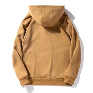 Fabricants d'usine directs sweats à capuche sur mesure personnaliser la conception et le logo personnaliser tissu confortable fermeture éclair sweats à capuche thermiques - Product Image 3