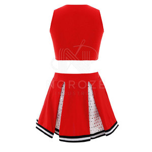 ชุดเชียร์ลีดเดอร์ผ้านุ่มใส่ฝึกซ้อมชุดเชียร์ลีดเดอร์ออกแบบเอง - Product Image 2