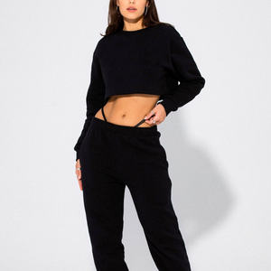 Custom Women Crop Top <b>Hoodie</b> Casual Women's Hoodies & Sweatshirts Pullover Cropped <b>Oversize</b> <b>Hoodie</b> for Woman - Product Image 4