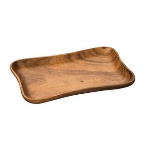 BEST-VENTA DE FÁBRICA AL POR MAYOR PERSONALIZADO NUEVO Rectangular Acacia Bandejas DE SERVICIO DE MADERA Decorado Bandeja de servicio de madera - Product Image 2