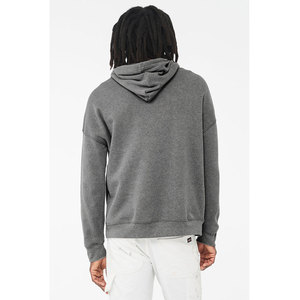 Bella + toile 3729 sweat à capuche unisexe coupe classique pull profond chiné goutte épaule brodé polaire sweat pour hommes hiver - Product Image 5