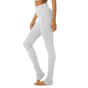 Customized Design Women Leggy High-Waisted <b>Legging</b> Running Yoga Workout Custom Gym Fitness Wear Leggy Wholesale Slim Pants - Product Image 4
