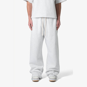 Low MOQ Baggy <b>Trouser</b> Men Street Fashion Loose Fit Wide Leg Pants For Modern Daily Casual And Travel Wear - Product Image 1