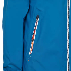 Chaqueta impermeable con logotipo personalizado para hombre, ropa informal cortavientos, abrigo impermeable con diseño bordado para venta al por mayor - Product Image 5