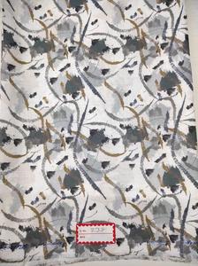 Tissu imprimé en satin de Gizeh luxueux, teint en fil, style uni pour robes de soirée élégantes, chemises, créations - Finition soyeuse et lisse - Product Image 4