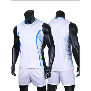 Venta al por mayor de ropa de baloncesto reversible sublimación personalizada diseño gratuito de secado rápido de poliéster personalizado nombre en blanco baloncesto Jersey Set - Product Image 6