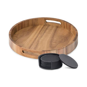 Plateau en bois de qualité durable Taille et logo personnalisés Vaisselle de petit déjeuner Ustensiles de cuisine Plateau de service Vaisselle Produit décoratif - Product Image 4