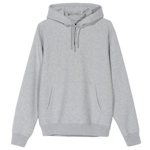 Venta al por mayor por encargo Jersey canguro bolsillo fitness sudaderas antiarrugas liso tela transpirable ropa de calle canguro sudaderas con capucha - Product Image 5