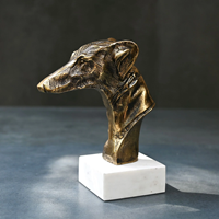 Sculpture artisanale en laiton de tête de cheval, art mural moderne en métal, décoration de table, pièce maîtresse équine personnalisable, anniversaire à domicile