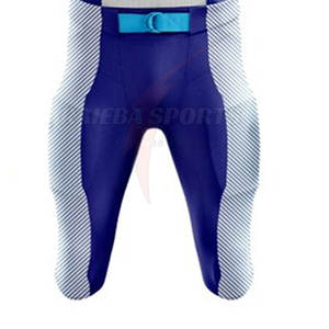 Conjunto de camisa y pantalones cortos de fútbol americano juvenil transpirable profesional de poliéster 100% de diseño personalizado a precio - Product Image 4