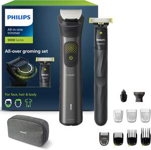 Philips Multigroom Series 9000, recortadora de barba y cortadora de pelo 13 en uno, incluye OneBlade, para cara, cabeza, MG9530/15 - Product Image 6