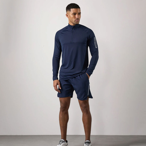 Custom <b>Design</b> Two Piece <b>Men</b> Summer Suit High Quality Breathable Casual Cotton <b>T</b>-<b>Shirt</b> <b>And</b> <b>Shorts</b> For Outdoor Activities - Product Image 3